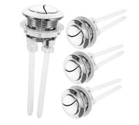 LIFKOME 4 pezzi Pulsanti per Wc Pulsante Valvole Scarico per Serbatoio Acqua Accessori per con Facili da Installare e Idrico Colore Casuale Colore Casuale