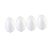 LIFKOME 4 Uova Decorative di Pasqua Set di Decorazioni A Forma Feste Ragazzo Ragazza E Giocattoli Educativi