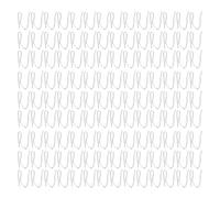 LIFKOME 400 pezzi Ganci per Tende in Ferro Ganci per Pieghetta e Tende Pinza Argento per Appendere per Spazi Compatti e Uso Prolungato