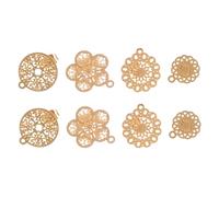 LIFKOME 4paia Orecchini Pendent in Acciaio Inossidabile Accessori Per Creazione Gioielli Base Orecchini Chiusura Fai Da Te Parti Per Goccia