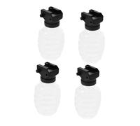 LIFKOME 4sets Bottiglie Riutilizzabili Per Sfere Di Ricarica Bottiglie Di Conservazione Vuote Contenitori Per Sfere Giocattolo Robuste Con Adattatore