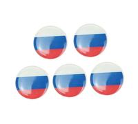 LIFKOME 5 Pezzi Spille in Lega di Zinco con Bandiera Nazionale Russa Spilla Fermaglio Decorativa per Colletto Abbigliamento e Accessori Idea Regalo per Uomo e Donna per Feste e Cerimonie