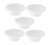LIFKOME 5 Pezzi Tappi Scarico Gomma Impermeabili per Congelatori Tappi per Fori Rotondi Adatti Refrigeratori e Congelatori Design Compatto e Resistente per Prevenire Perdite e Mantenere La