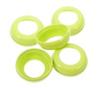 LIFKOME 5pezzi Collari Per Tettarella Di Ricambio in Plastica Anelli Per Tettarella Collo Anelli Vite Di Collari Di Ricambio Riutilizzabili