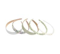 LIFKOME 5pezzi Fasce Per Donna Con Perle Cerchietti Bohemia Per Occasioni Speciali e Look Eleganti