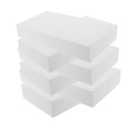 LIFKOME 6 Pezzi Blocchi Schiuma Ad Alta Densità Rettangolari Mattoni Polistirolo Espanso Scultura Artistica Imballaggio Riempimento Protezione Fai da Te 30 * 15 * 5 Cm