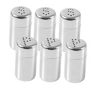 LIFKOME 6 Pezzi Di Contenitori Per Tè Caffè Zucchero Dispenser Per Condimenti Contenitore Per Sale Contenitore Per Spezie Per Spezie Da Viaggio Portatile Bottiglia Per