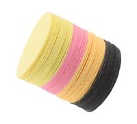 LIFKOME 60 Pezzi Spugne Compresse in Cellulosa Dischetti Tondi Struccanti Riutilizzabili per Pulizia Quotidiana e Viaggi Morbidezza Ergonomica per Detersione Precisa