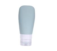 LIFKOME 6Pezzi Bottiglie Cosmetiche Silicone Impermeabili e Leggere Viaggio per Shampoo Lozioni e Struccanti Rosa