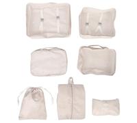 LIFKOME 7pezzi Cubi Organizzatori Impermeabili Per Valigie Borse Da Viaggio Per Abbigliamento e Accessori Per Viaggi e Business