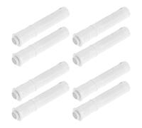 LIFKOME 8 Pezzi Buttafuori Per Porta Dell'armadio Chiusura Touch Dell'armadietto Spingere Il Blocco Del Fermo Chiusura a Spinta Del Cassetto Cassetto Tip-on White