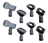 LIFKOME 8pezzi Clip Per Microfono Supporto Per Microfono Molla Clip Per Asta Resistente Morsetto Per Antivibrante Per Ed Esterno