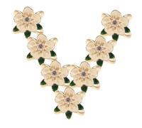LIFKOME 8pezzi Clip Sciarpa Floreale in Accessori Per Sciarpe Fermagli Decorativi Per Scialli e Cinture