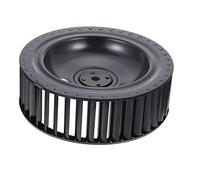 LIFKOME Accessorio Motore Ventola Estrattore Ruota Eolica in Metallo Antiruggine 70mm, Ventola Di Scarico Resistente All’usura Per Forniture Cappe Da Cucina, Ricambio Vite Di Fissaggio