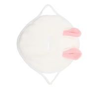 LIFKOME Asciugamano Cartoon in Fleece Spesso per Maschera Idratante Compressa e Fredda e Resistente per Donne