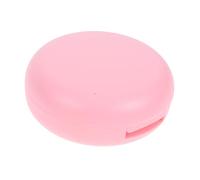 LIFKOME Astuccio per Cosmetici Vuoto con Specchio, Custodia Blush in Plastica Rosa, Design e Sofisticato per Uso da Viaggio e Compatto
