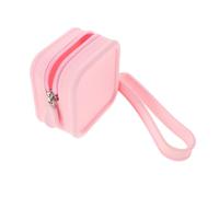 LIFKOME Borsa Cosmetici Donna in Silicone Mini Trousse da Viaggio Compatta e Leggera Porta Trucchi Multifunzione con Ampio Spazio Pochette Porta Monete Portatile per Ragazze e Donne