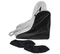 LIFKOME Borsa per Scarpe da Rotelle in Oxford Resistente Borsa Zipper per Roller Skates e Copriscarpe Organizer Portatile per Scarpe da Pattinaggio Inline e Ice Skates