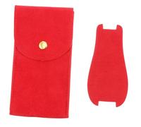 LIFKOME Borsa Portatile per Orologio in Flanella Rossa Protezione e Supporto Interno per Smart Watch e Orologi da Viaggio