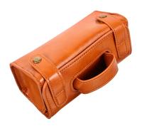 LIFKOME Borsa Toilette PU Resistente all con Scomparto Custodia Portatile per Rasoio Manuale e Kit Igiene Viaggio e Funzionale