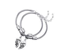 LIFKOME Bracciale A Mezzo Cuore Per Donna Gioielli Da Polso Moderni Adatti Festa Della Mamma Ogni Occasione Speciale