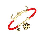 LIFKOME Bracciale Amuleto per Protezione e Fortuna per e Cordoncino per Prosperità e Buona Sorte