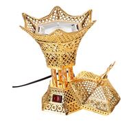 LIFKOME Bruciatore Elettrico Di Incenso Retro in Diffusore Aromatico Per Casa e Ufficio Decorazione Elegante Censore Per e Relax Design Artistico e Sicuro Acv
