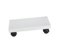 LIFKOME Carrello Porta Piante con Ruote - Base Pesante Rettangolare in ABS e PP - Caddy Multiuso con Ruote - per vasi da Interno, Patio e Giardino