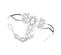 LIFKOME Cavigliera Donna Catena in Lega e Pietre Naturali Cavigliere per Piedi da Spiaggia Strass in Ametista Chiara Delicate Cavigliere per Vacanze