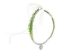 LIFKOME Cerchietto Foglia Per Sposa Accessorio Nuziale Elegante Con Cristalli Headband Per Cerimonie e Festival Facile Da Indossare e Rimuovere Design Delicato Per Look Incantevole