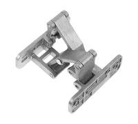 LIFKOME Cerniera Nascosta Pesante in Acciaio Inox per Porta Segreta e Libreria Invisibile e Resistente per Armadi e Scatole Antincendio Apertura Ampia e Design Integrato