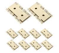 LIFKOME Cerniere a Doppia Azione 54x47mm Set 20 Pezzi in Ottone Dorato per Mobili Vintage Porte e Finestre Pieghevoli Apertura Regolabile per Paraventi e Divisori Interni