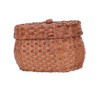 LIFKOME Cesta Decorativa Retro Per Uova Portaoggetti Rattan Imitazione Per Cucina Per Conservare e Esibire Uova Fresche Frutta e Snack Resistente e