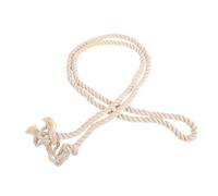 LIFKOME Cintura in Corda Morbida Intrecciata Vintage da Donna e Uomo, Cintura Boema Regolabile per Stile Missionario, Accessorio Versatile per Abbigliamento Quotidiano e Feste