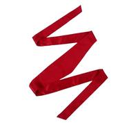 LIFKOME Cintura per da sera cintura del corsetto Fascia nastro sposa per essere decorazioni cravatta nozze cintura fusciacca per vestito cinture per da sposa Tessitura rosso