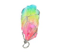 LIFKOME Ciondolo Collana Di Cristallo Naturale Albero Della Vita in Pietra Naturale Collana Pietre Naturali Per Donna