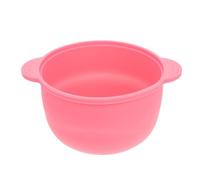 LIFKOME Ciotola per Sciogliere la Cera in Silicone Rosa con Manico, Wax Heater Inner Pot per Terapia della Cera di Bellezza