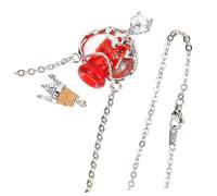 LIFKOME Collana Ciondolo A Bottiglia Di Profumo Da Donna Gioiello Ciondolo Elegante Di Compleanno Unico Per Donne
