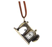 LIFKOME Collana con Ciondolo a Forma di Macchina da Cucire D'ispirazione Vintage Elegante E Nobile per La Laurea