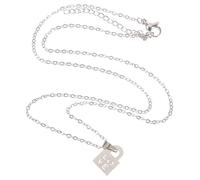 LIFKOME Collana per Coppia in Acciaio Inox Ciondolo Lucchetto Collana D’Amore per Sposi e Amici Gioiello San Design Resistente e Decorativo