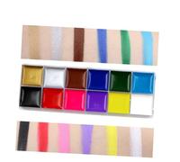 LIFKOME Colore dell'olio Dipinto Pittura Vernice per Halloween Corpo Trucco per Il tavolozza Colori per Il Trucco Vernice per Il tavolozza Colori per