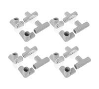 LIFKOME Connettori per Recinto in Plastica Kit Sostituzione Accessori Box Giochi con Gomiti e Triangolari Compatibili con Recinti Interni e Giardino Esterno Fissaggio Sicuro con Ventose