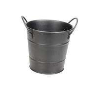 LIFKOME Contenitore per Fritte Mini in Metallo Secchiello Portatile Due Manici per Patatine Fritte E Ghiaccio