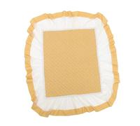 LIFKOME Copertura Antipolvere per Elettrodomestici e Comò Copertura Decorativa per Frigorifero e Forno Gialla