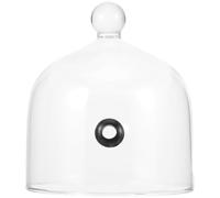 LIFKOME Copertura Trasparente per Cibo in Cloche per Torte E Dessert Accessorio da Cucina per Presentazione E Affumicatura di Piatti Ideale per Pane Frutta E Altri Alimenti