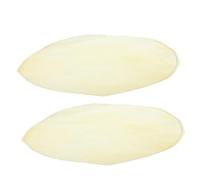 LIFKOME Coperture 2 Pezzi per Tamburi Africani in Pelle di Capra 350mm Leggere Resistenti per Sostituzione e Uso Musicale