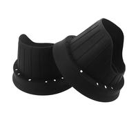 LIFKOME Coperture per Altoparlanti Auto 2 Pezzi in Silicone Nero, Protezione per Altoparlante da 6,5 Pollici, Riduce Vibrazioni e Rumore per Audio Portiera