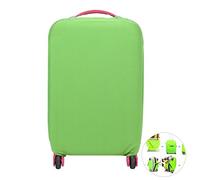 LIFKOME Copri Valigia Elastico Verde per Valigia da 22 Pollici | Tessuto Stretch, per Suitcase e Luggage Case, Aiuta a Tenere Chiusa la Valigia
