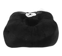 LIFKOME Cuscino Ergonomico per Sonno Faccia in Giù Foro e Supporto Stabile in Peluche e Cotone Pp Nero, per Riposare in Ufficio a Scuola