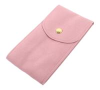 LIFKOME Custodia Portaorologi da Viaggio in Spesso con Bottone Pressione Borsa Portatile Protettiva Antigraffio per Orologi di Varie Dimensioni Organizer Compatto per Polso Uomo e Donna